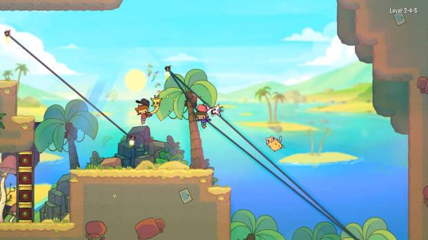El juego también puede disfrutarse en cooperativo local en compañía de un amigo.