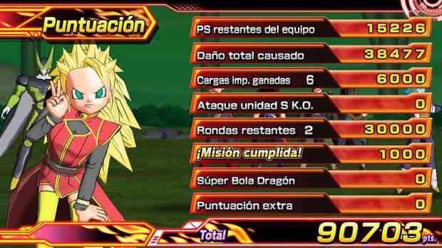 Como buen juego arcade, al final de cada combate nos valorar�n con una puntuaci�n.
