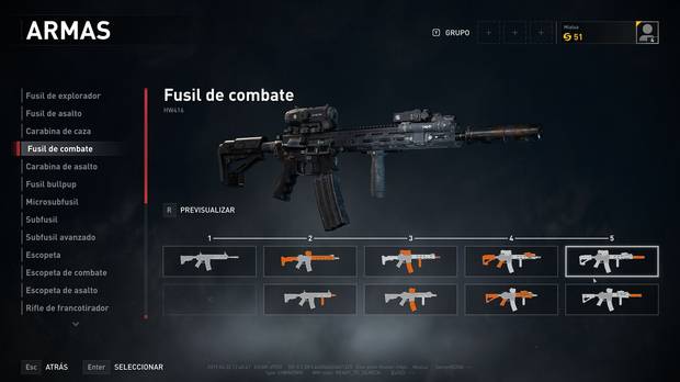Armas de World War Z - Categoría 3