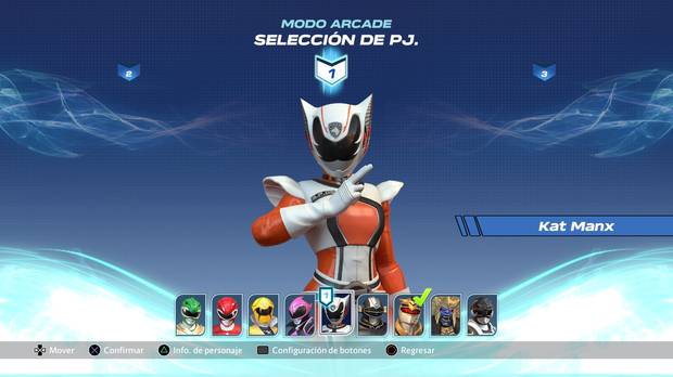 La n�mina de personajes controlables es tan escasa como la que ten�is aqu�. S�lo nueve tipos osan entrar en combate� aunque pronto llegar�n tres m�s mediante un DLC gratuito.