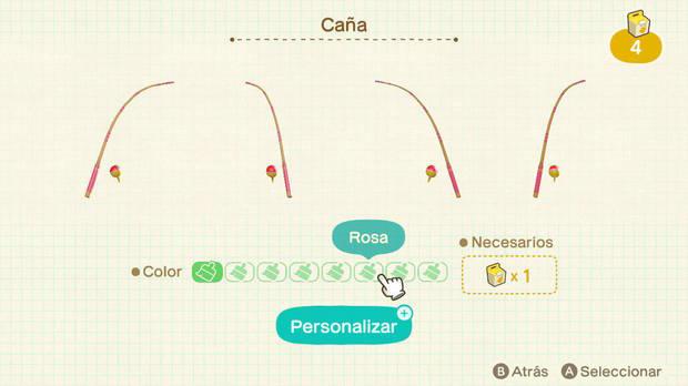 animal crossing new horizons personalizar herramientas