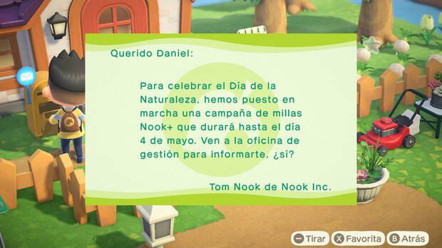 Animal Crossing: New Horizons - Cómo empezar el evento día de la naturaleza y qué duración tiene