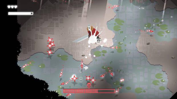 Nuestra tarea principal consiste en acabar con jefes finales, todos ellos muy diferentes entre sí y con patrones únicos. Un festival 'bullet hell'.