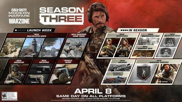 Call of Duty: Todos los detalles de la Temporada 3 de Warzone y Modern Warfare Imagen 2