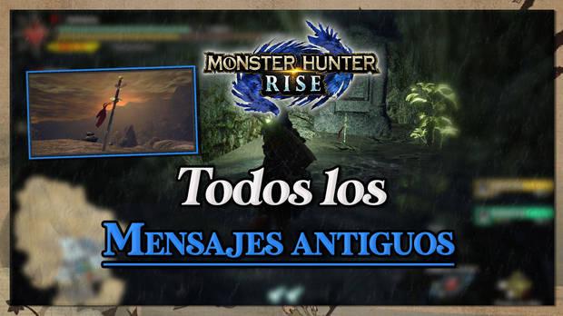 Guía completa de Monster Hunter Rise - Mensajes antiguos