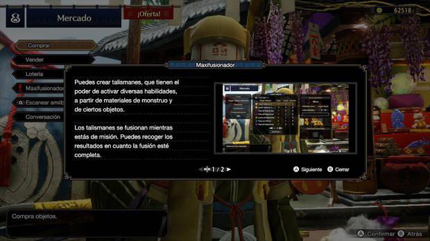 Monster Hunter Rise - ¿Cómo se crean los talismanes?