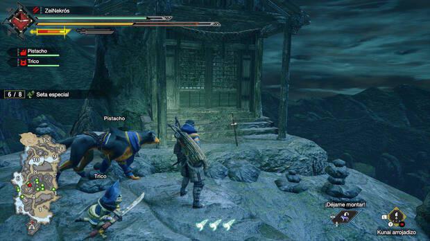 Monster Hunter Rise - Mensaje antiguo #I del Templo olvidado