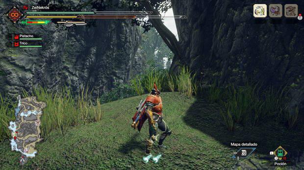 Monster Hunter Rise - Mensaje antiguo #X del Templo olvidado