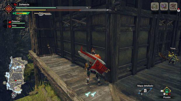 Monster Hunter Rise - Mensaje frenesí #I del Templo olvidado