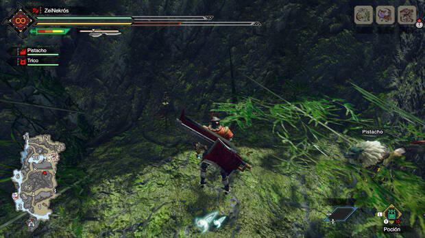 Monster Hunter Rise - Mensaje antiguo #VI del Templo olvidado