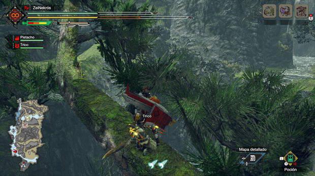 Monster Hunter Rise - Mensaje antiguo #VII del Templo olvidado