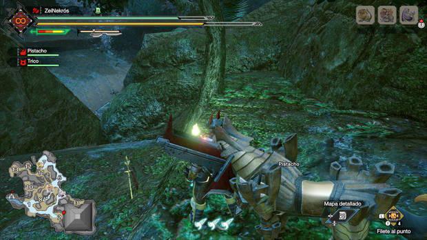 Monster Hunter Rise - Mensaje frenesí #V del Bosque inundado