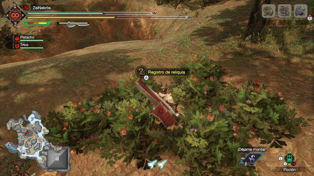 Monster Hunter Rise - Mensaje antiguo #IV del Bosque inundado