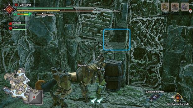 Monster Hunter Rise - Mensaje antiguo #VIII del Bosque inundado