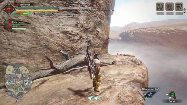Monster Hunter Rise - Mensaje antiguo #I de los Llanos arenosos