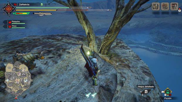 Monster Hunter Rise - Mensaje frenesí #VIII de los Llanos arenosos
