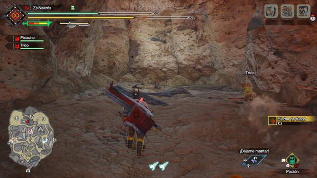 Monster Hunter Rise - Mensaje antiguo #V de los Llanos arenosos