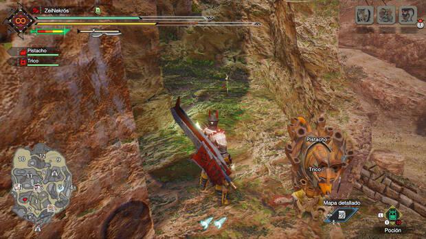 Monster Hunter Rise - Mensaje antiguo #VII de los Llanos arenosos