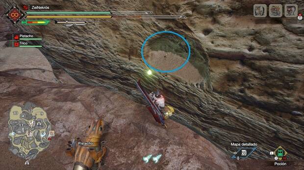 Monster Hunter Rise - Mensaje antiguo #VIII de los Llanos arenosos