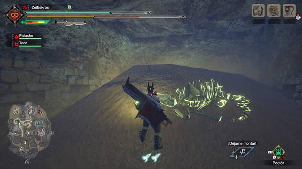 Monster Hunter Rise - Mensaje antiguo #IX de los Llanos arenosos