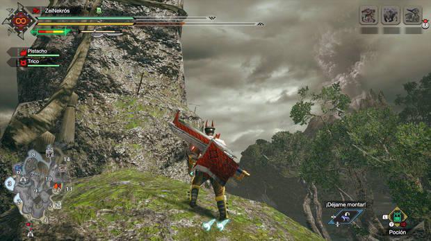 Monster Hunter Rise - Mensaje antiguo #I de las Grutas de lava