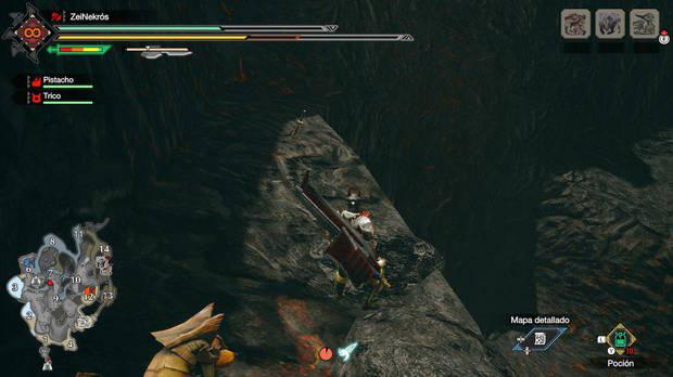 Monster Hunter Rise - Mensaje antiguo #III de las Grutas de lava