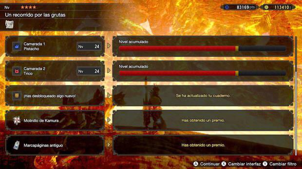 Monster Hunter Rise - Recompensas de los mensajes antiguos