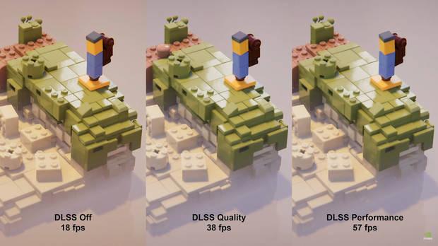 Unity Lego Builder's Journey DLSS