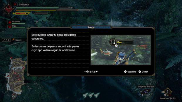 Monster Hunter Rise - ¿Cómo pescar?