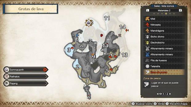 Monster Hunter Rise - ¿Dónde encontrar las ubicaciones de pesca?