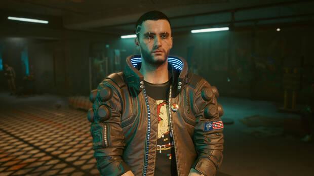 Mod de V de Cyberpunk 2077 como en el triler del E3 2018.