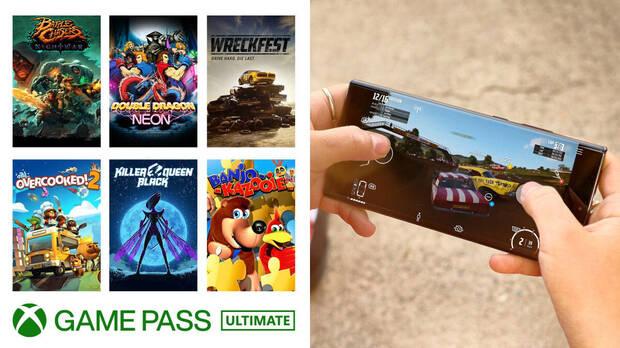 Nuevos juegos con controles tctiles en Xbox Game Pass Ultimate.