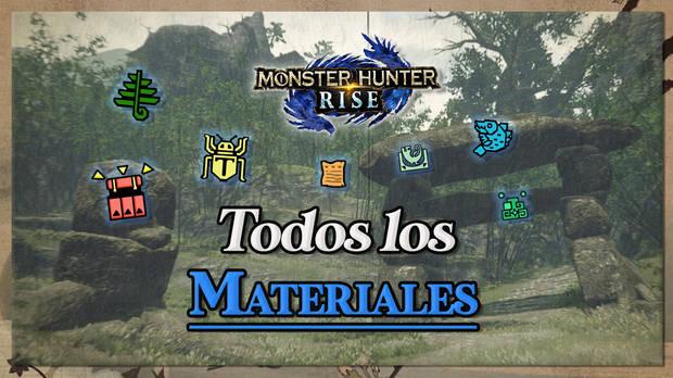 Guía completa de Monster Hunter Rise - Todos los materiales y objetos y cómo conseguirlos