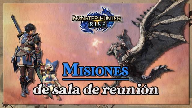 Monster Hunter Rise - Misiones de la sala de reunión