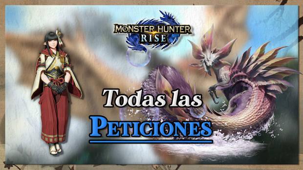 Monster Hunter Rise - Peticiones