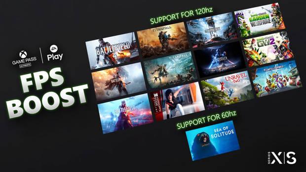 Nuevos juegos de Electronic Arts compatibles con FPS Boost en Xbox Series X/S.