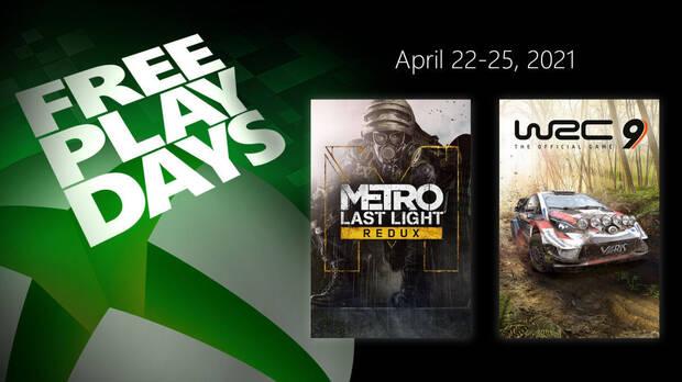 Free Play Days del fin de semana del 22 al 25 de abril.