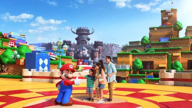 Imagen promocional de Super Nintendo World.