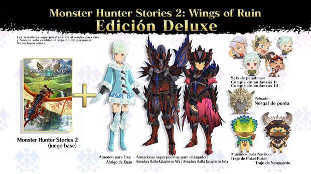 Incetivos por reservar Monster Hunter Stories 2: Wings of Ruin.