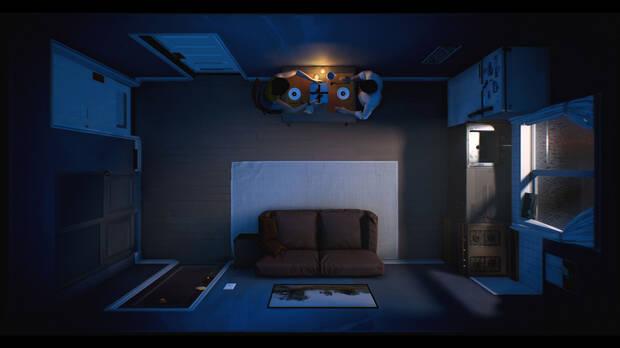 El apartamento es peque�o (sal�n, ba�o y dormitorio), pero muy detallado y repleto de elementos interactivos.