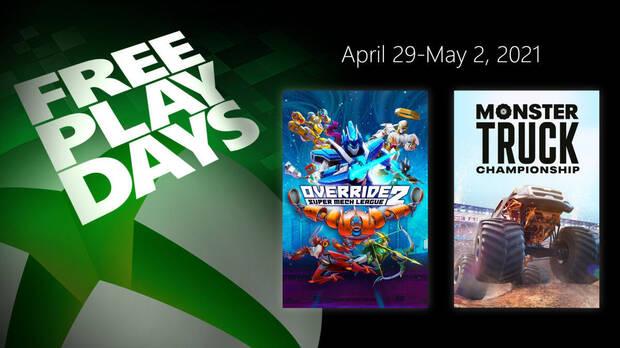 Free Play Days de Xbox Live Gold.