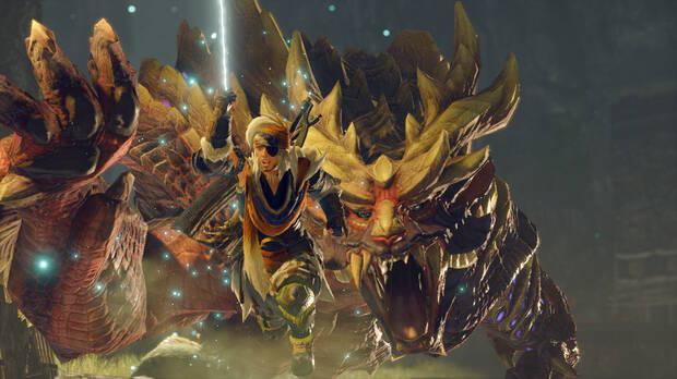Monster Hunter Rise - Controles y usos del Cordóptero