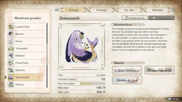 Monster Hunter Rise - Consejos para derrotar Somnacanth