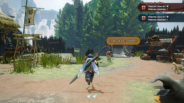 Monster Hunter Rise - Hanenaga el cazador experto