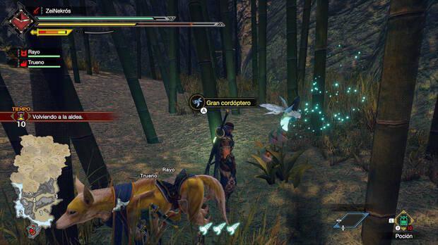 Monster Hunter Rise - ¿Cómo usar los Gran Cordópteros en las Joyerbas?