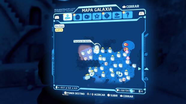 LEGO Star Wars: The Skywalker Saga - Tarjeta de datos en Mos Espa - Localización en el mapa