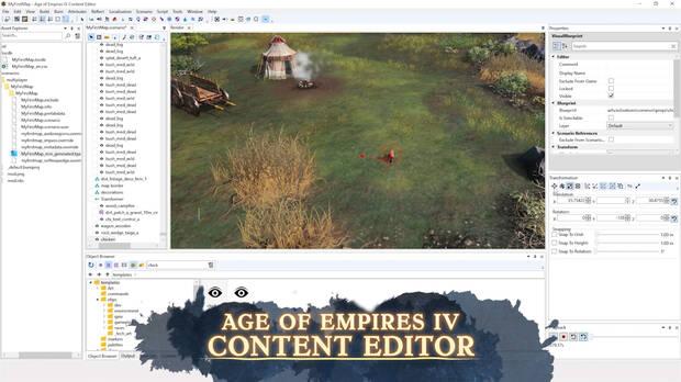 Age of Empires 4: Editor de contenido