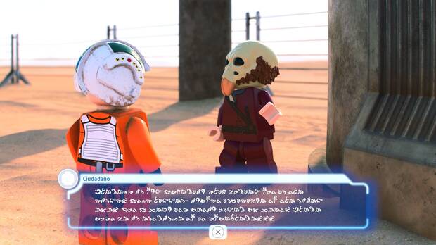 LEGO Star Wars: The Skywalker Saga - Cómo traducir idiomas alienígenas