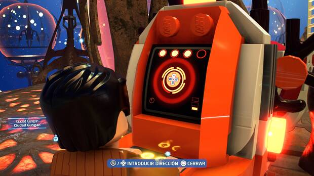 LEGO Star Wars: The Skywalker Saga - Cómo interactuar con las consolas naranjas