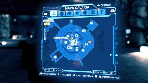LEGO Star Wars: The Skywalker Saga - Tarjeta de datos en Gran Templo - Localización en el mapa